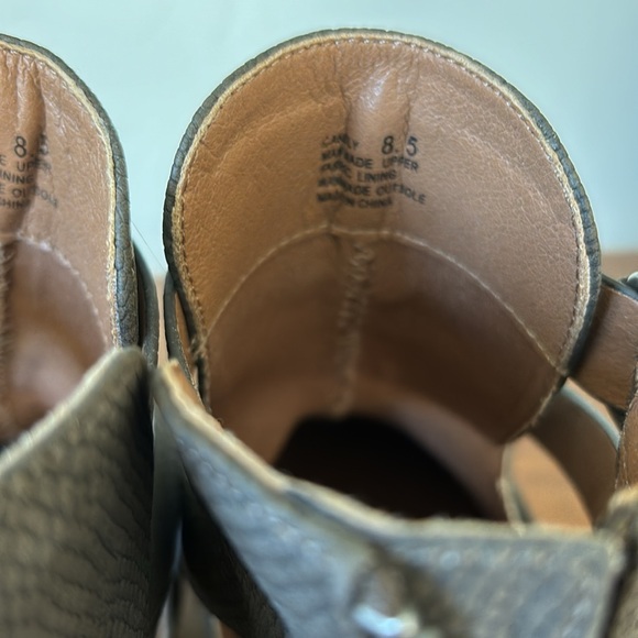 Grey strappy booties - Picture 4 of 8